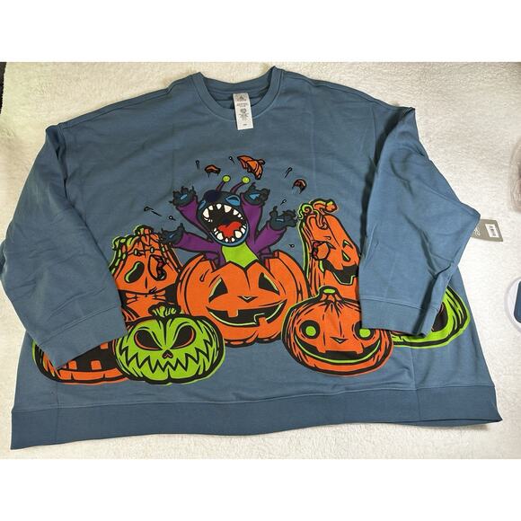 Disney Parks 2024 Halloween Stitch Womens Pull Over New Size 3X - Picture 1 of 7